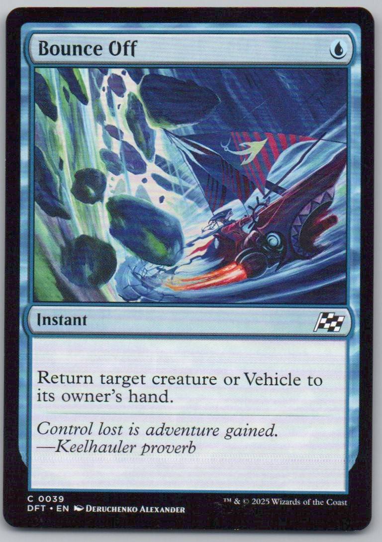 Bounce Off 39 Normal Instant Card - Aetherdrift