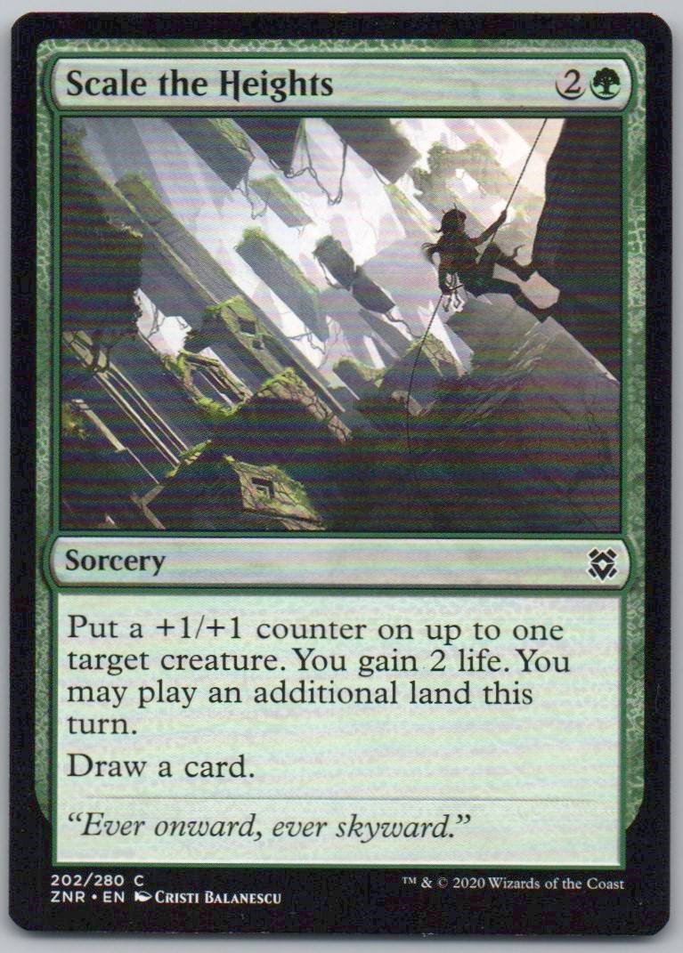 Scale the Heights 202 Normal Sorcery Card - Zendikar Rising