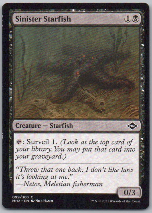 Sinister Starfish 99 Normal Creature Card - Modern Horizons 2