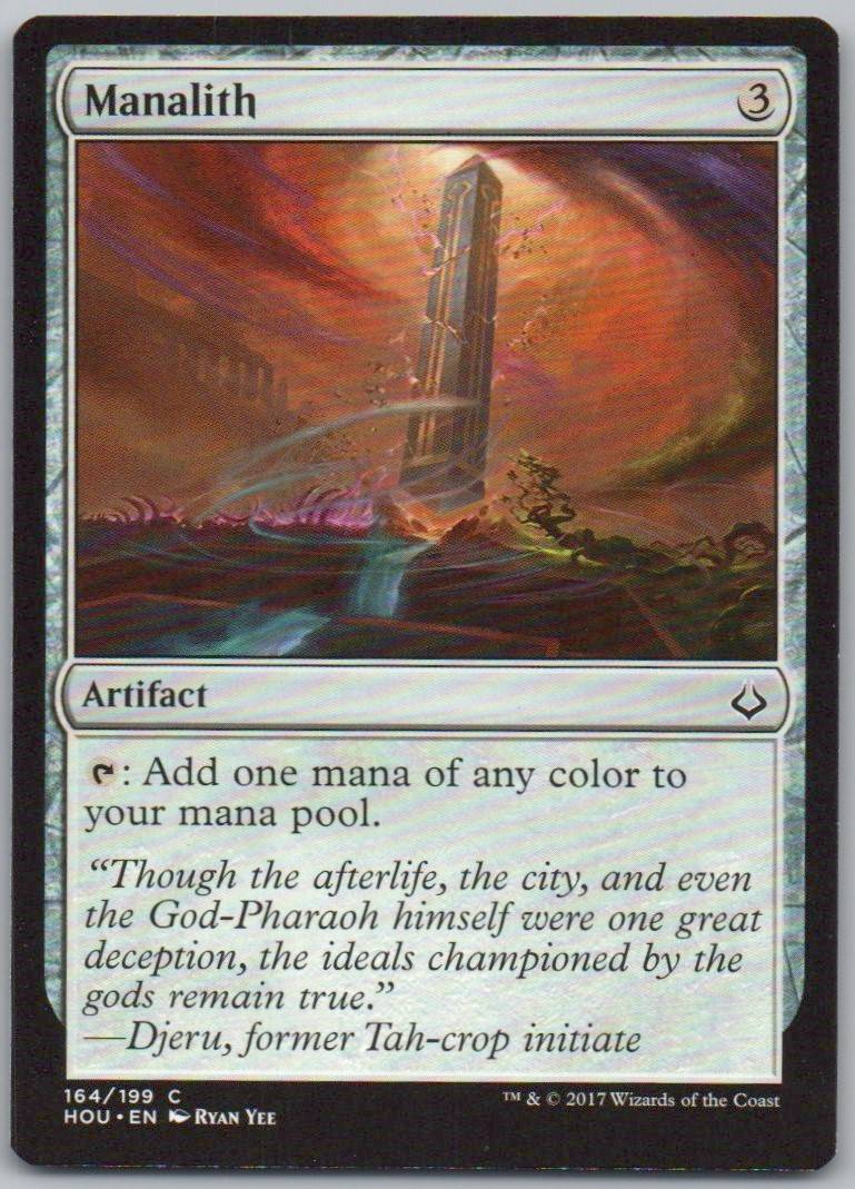 Manalith 164 Normal Artifact Card - Hour of Devastation