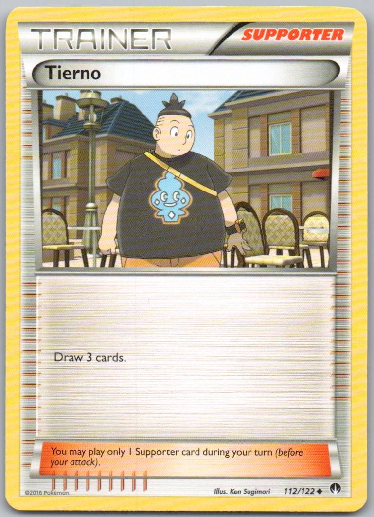 Tierno 112 Normal Trainer Card - BREAKpoint