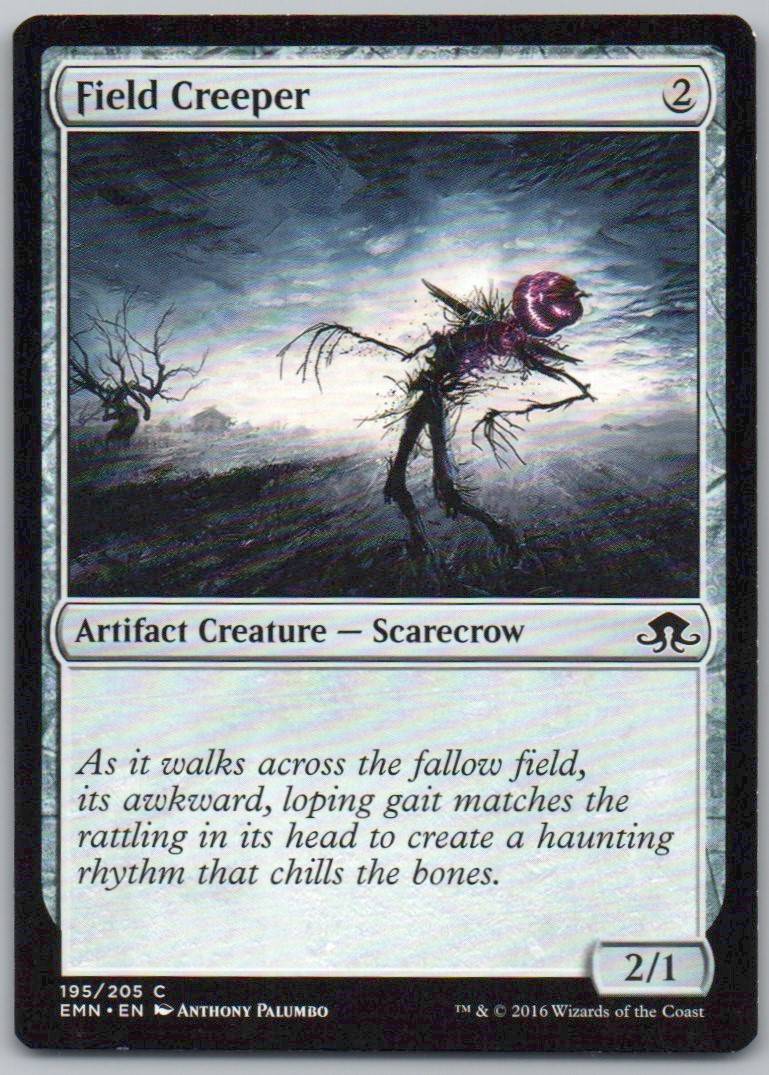 Field Creeper 195 Normal Artifact Card - Eldritch Moon