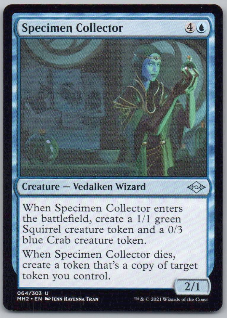 Specimen Collector 64 Normal Creature Card - Modern Horizons 2