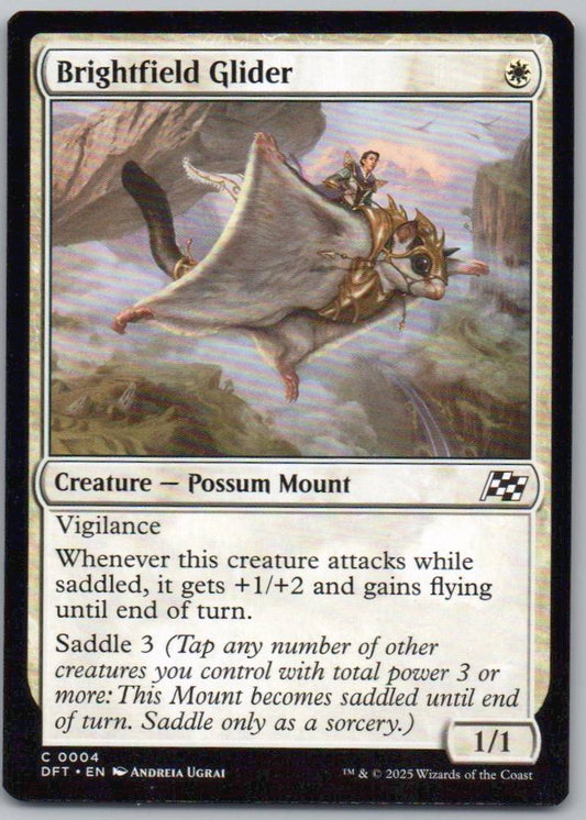 Brightfield Glider 4 Normal Creature Card - Aetherdrift