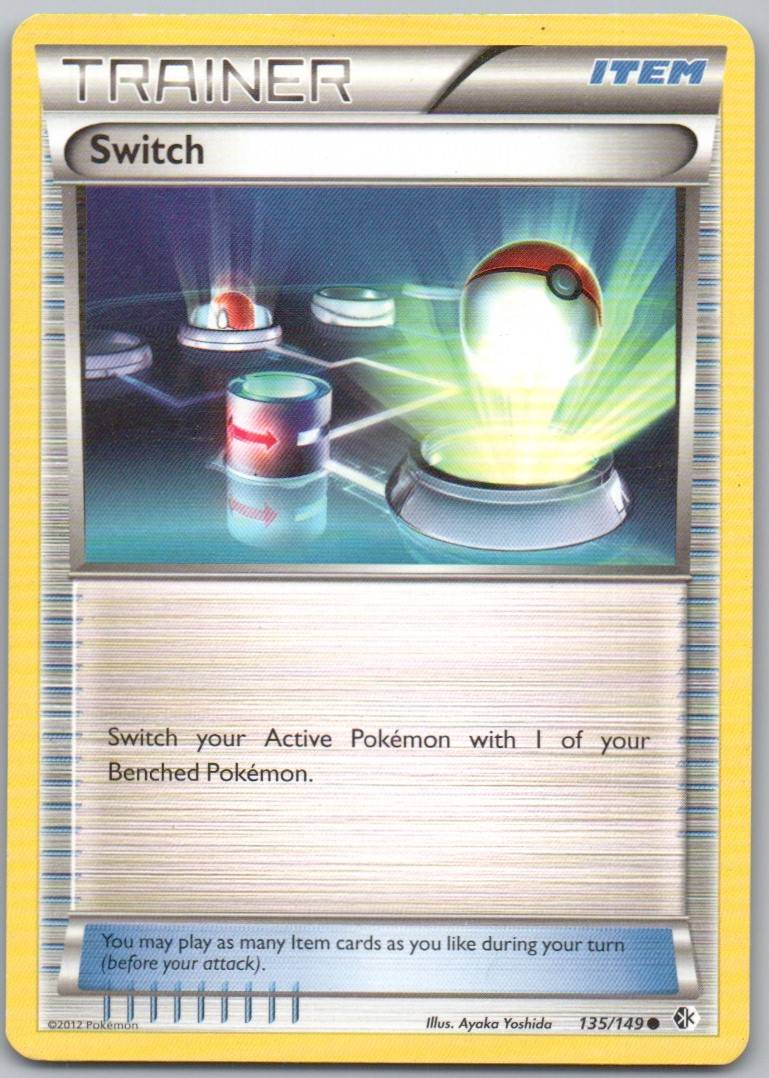 Switch 135 Normal Trainer Card - Boundaries Crossed
