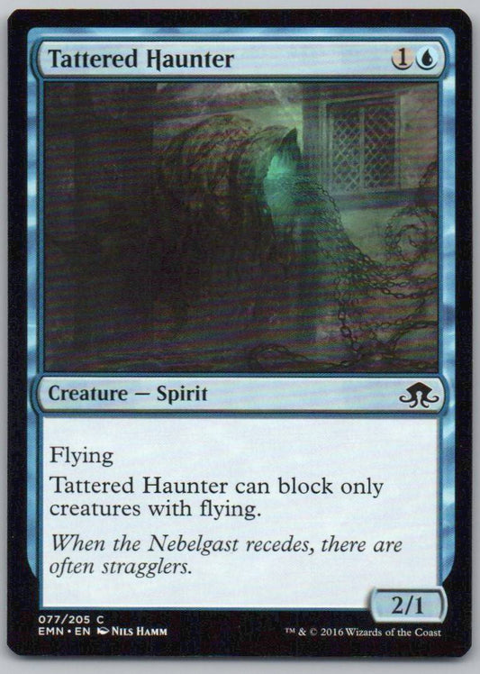 Tattered Haunter 77 Normal Creature Card - Eldritch Moon