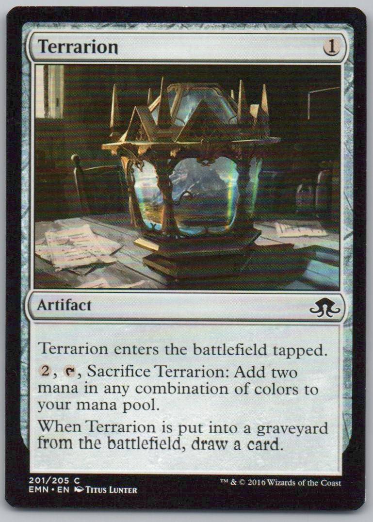 Terrarion 201 Normal Artifact Card - Eldritch Moon