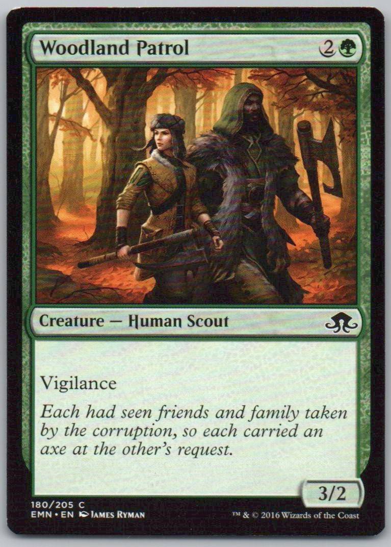 Woodland Patrol 180 Normal Creature Card - Eldritch Moon