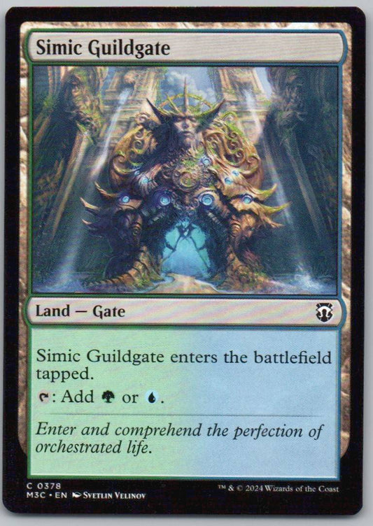 Simic Guildgate 378 0 Land Card - Commander: Modern Horizons 3