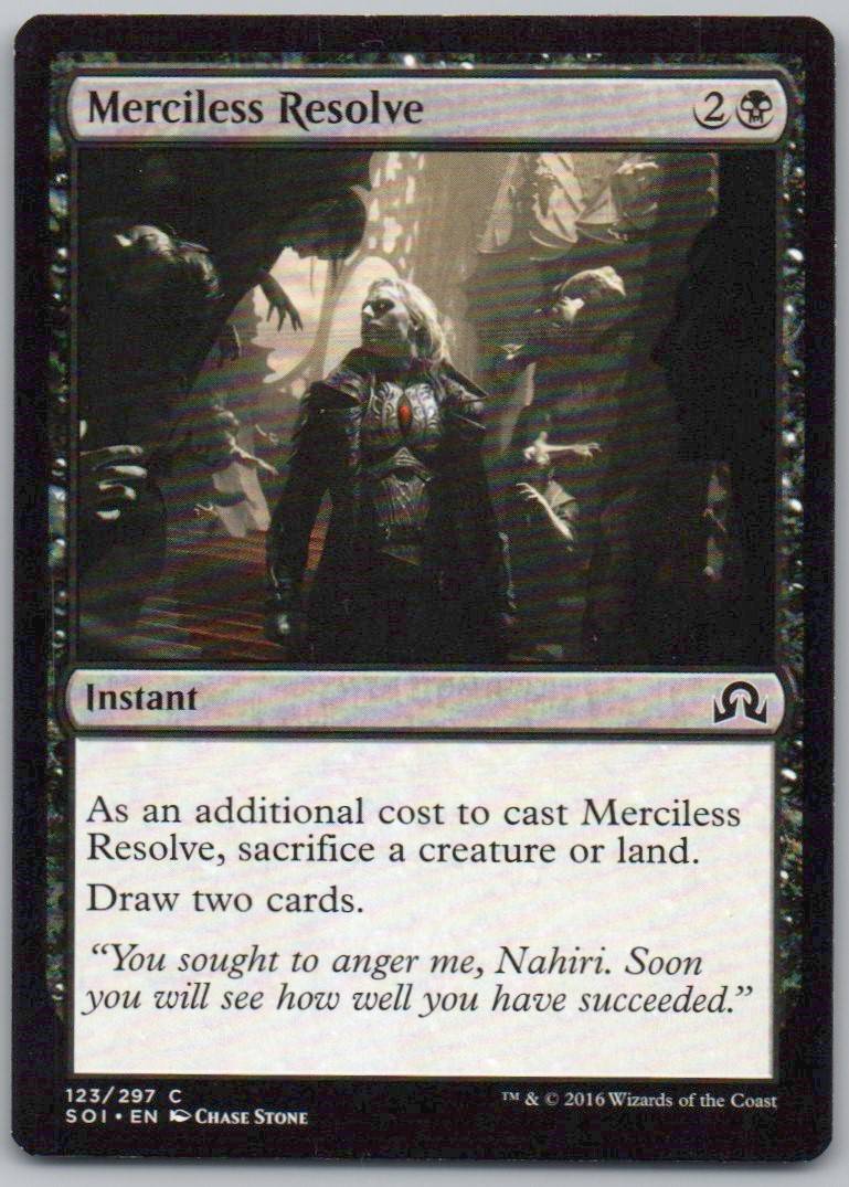 Merciless Resolve 123 Normal Instant Card - Shadows over Innistrad