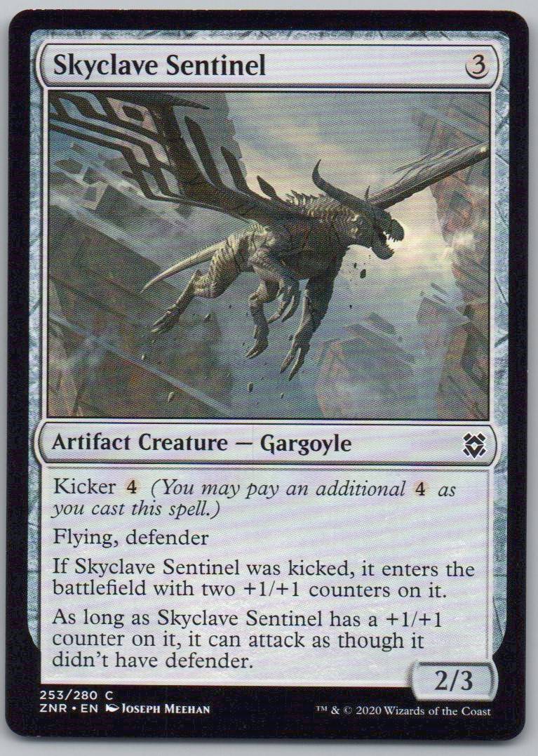 Skyclave Sentinel 253 Normal Artifact Card - Zendikar Rising