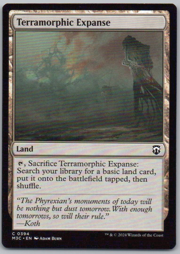 Terramorphic Expanse 394 0 Land Card - Commander: Modern Horizons 3