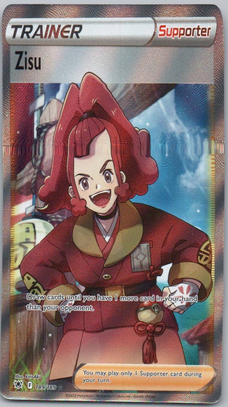 Zisu 189 Holo Trainer Card - Astral Radiance
