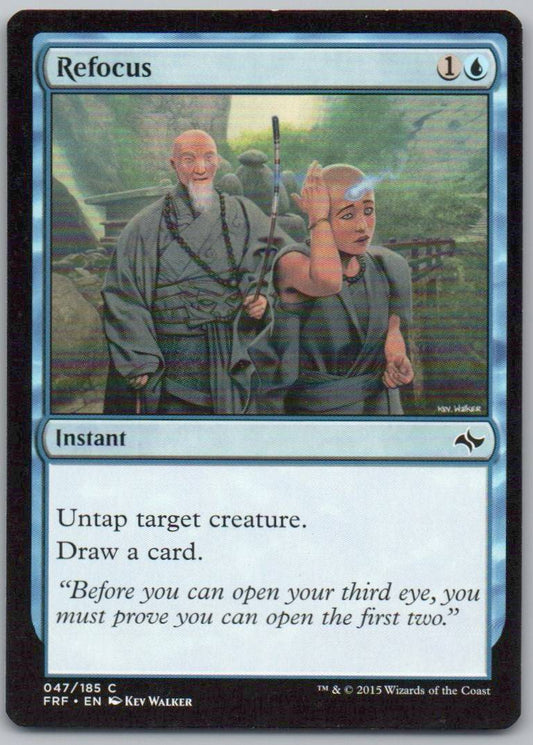 Refocus 47 Normal Instant Card - The List Reprints
