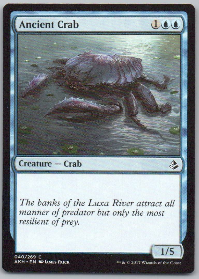 Ancient Crab 40 Normal Creature Card - Amonkhet