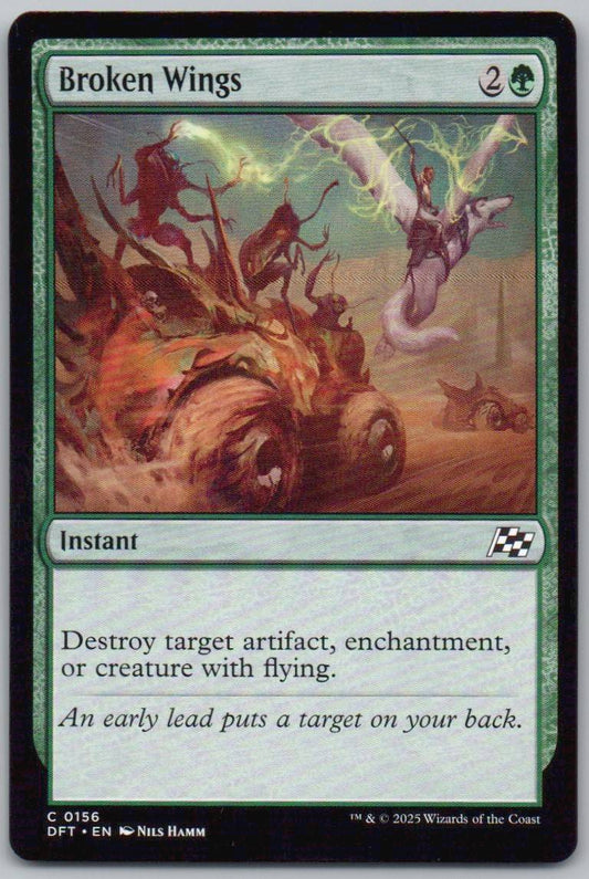 Broken Wings 156 Normal Instant Card - Aetherdrift