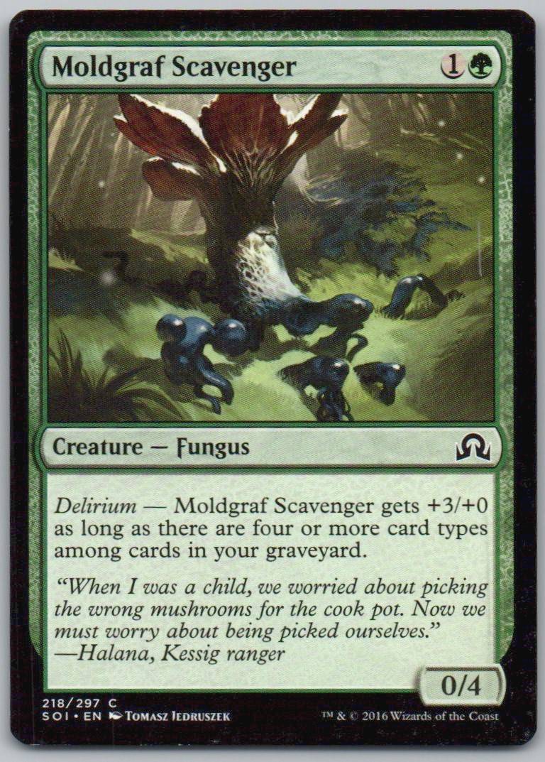 Moldgraf Scavenger 218 Normal Creature Card - Shadows over Innistrad