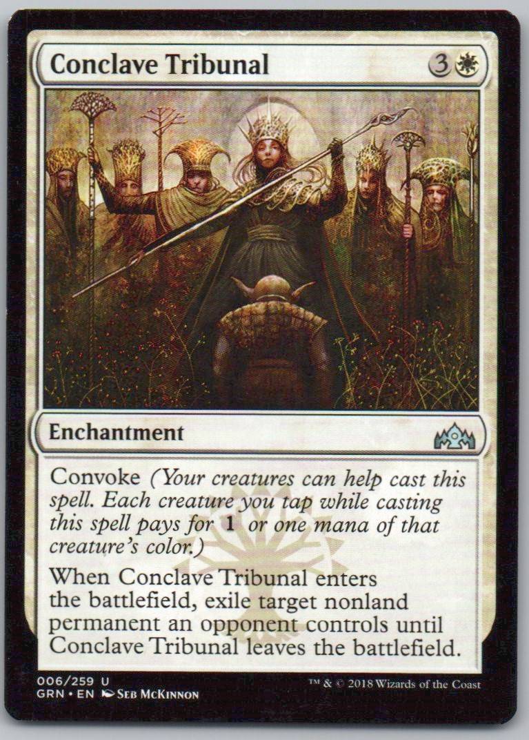 Conclave Tribunal 6 Normal Enchantment Card - Guilds of Ravnica