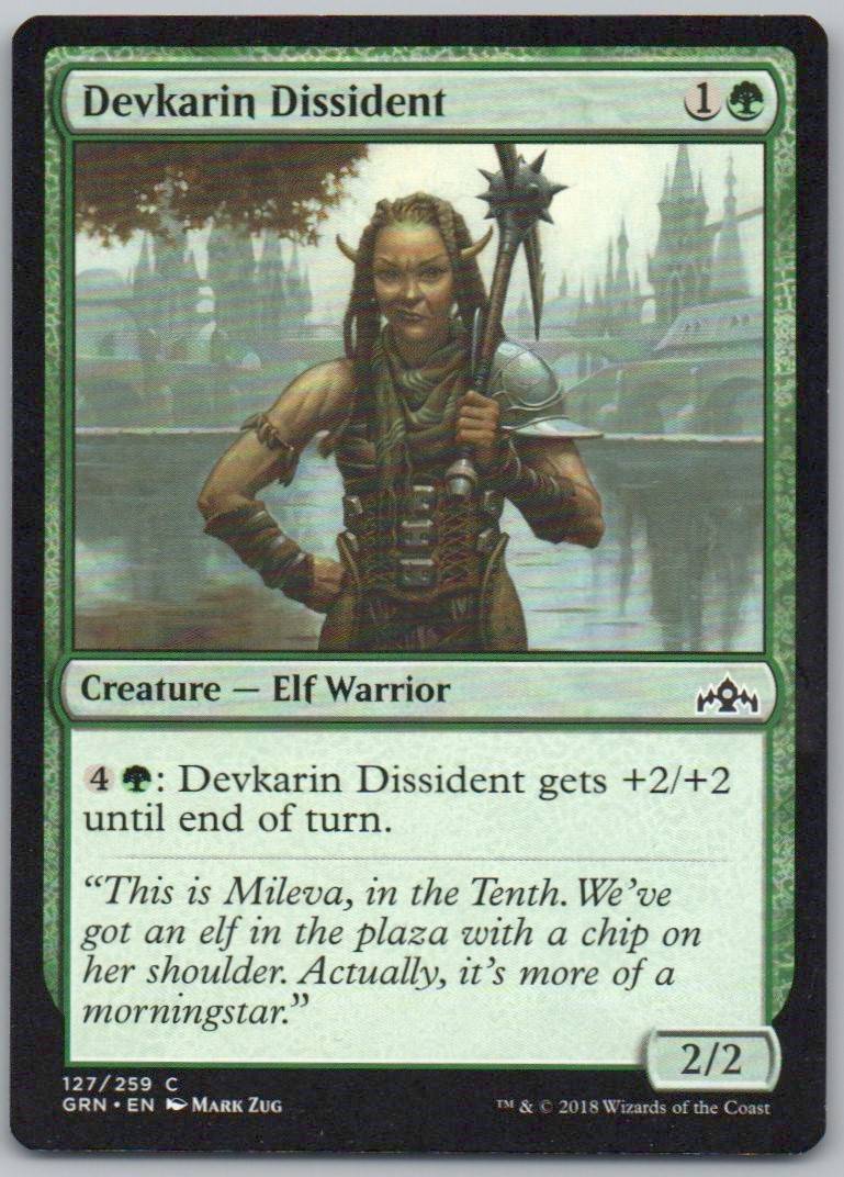 Devkarin Dissident 127 Normal Creature Card - Guilds of Ravnica