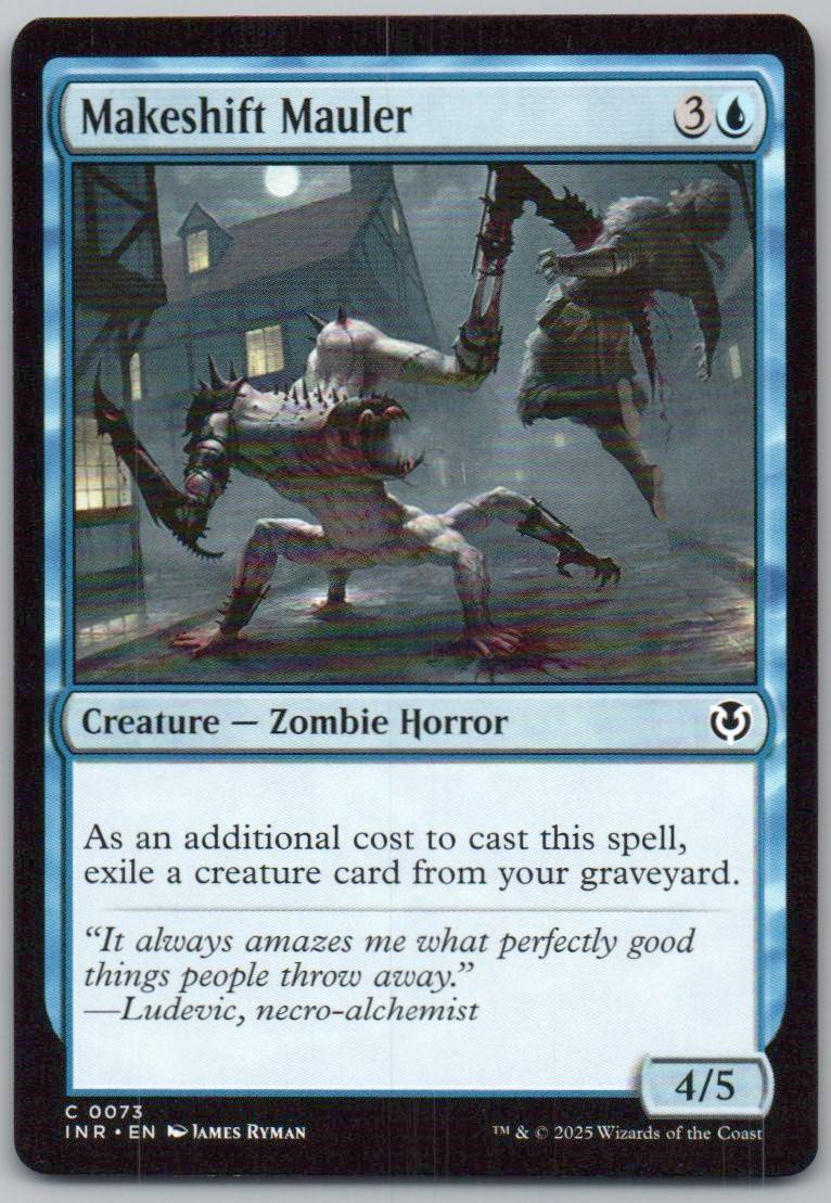Makeshift Mauler 73 0 Creature Card - Innistrad Remastered