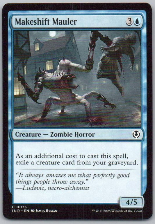 Makeshift Mauler 73 0 Creature Card - Innistrad Remastered
