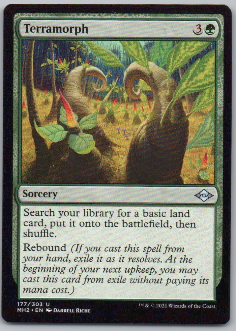 Terramorph 177 Normal Sorcery Card - Modern Horizons 2