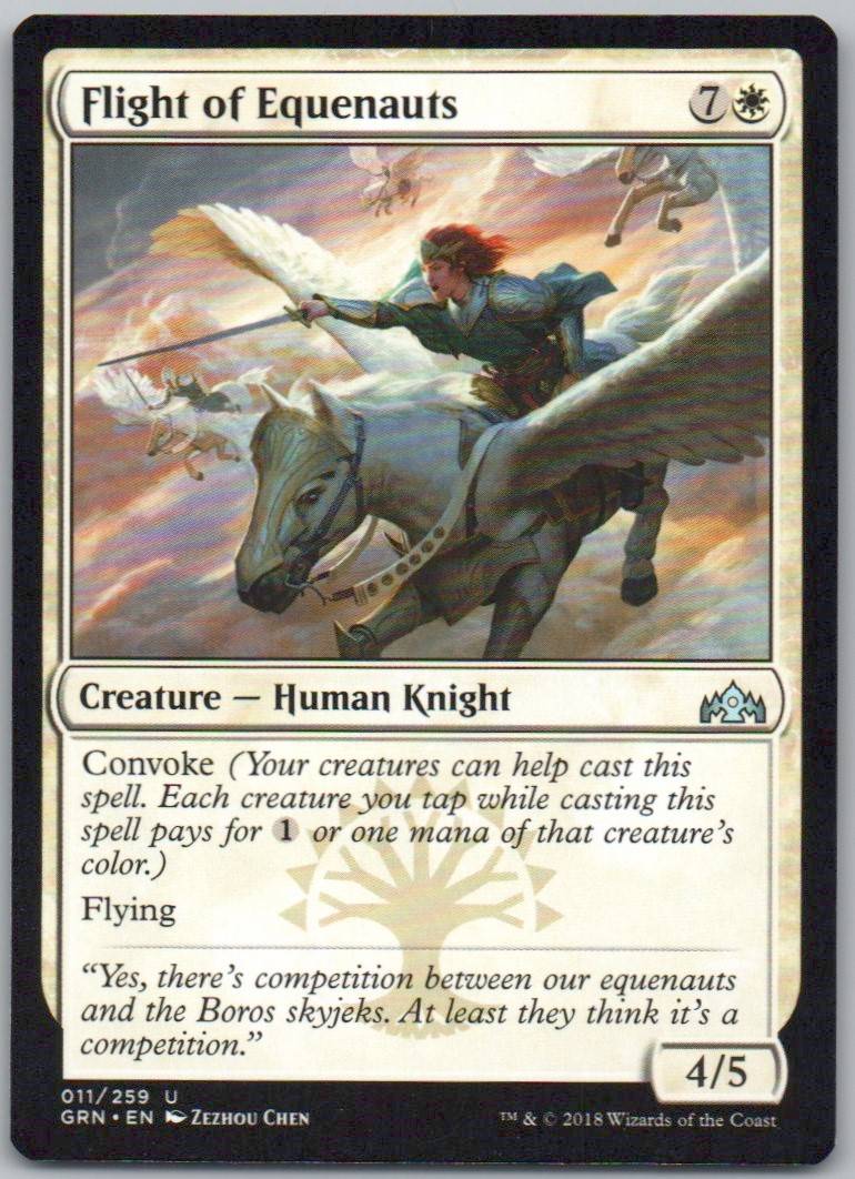 Flight of Equenauts 11 Normal Creature Card - Guilds of Ravnica