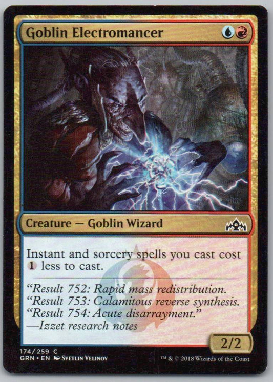 Goblin Electromancer 174 Normal Creature Card - Guilds of Ravnica