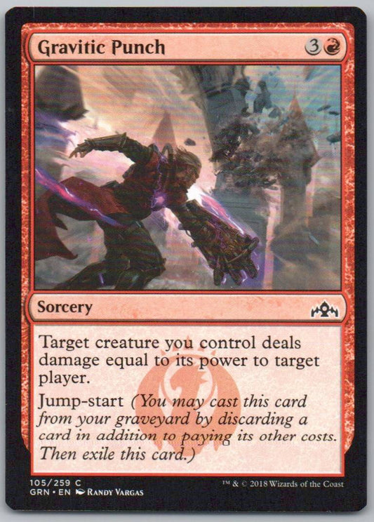 Gravitic Punch 105 Normal Sorcery Card - Guilds of Ravnica