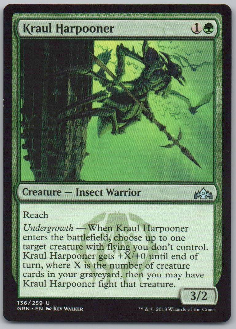 Kraul Harpooner 136 Normal Creature Card - Guilds of Ravnica