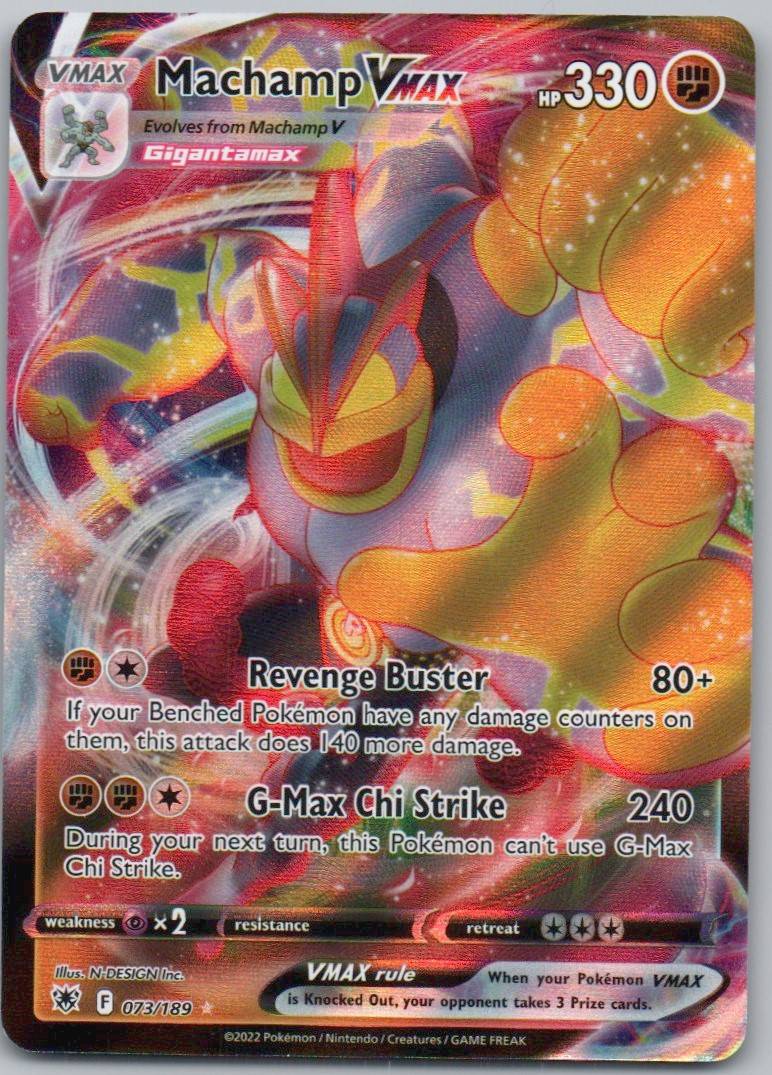 Machamp VMAX 073 Holo Fighting Card - Astral Radiance
