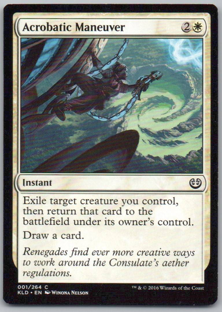 Acrobatic Maneuver 1 Normal Instant Card - Kaladesh