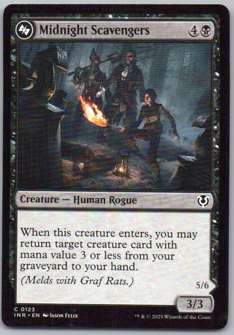 Midnight Scavengers 123 0 Creature Card - Innistrad Remastered