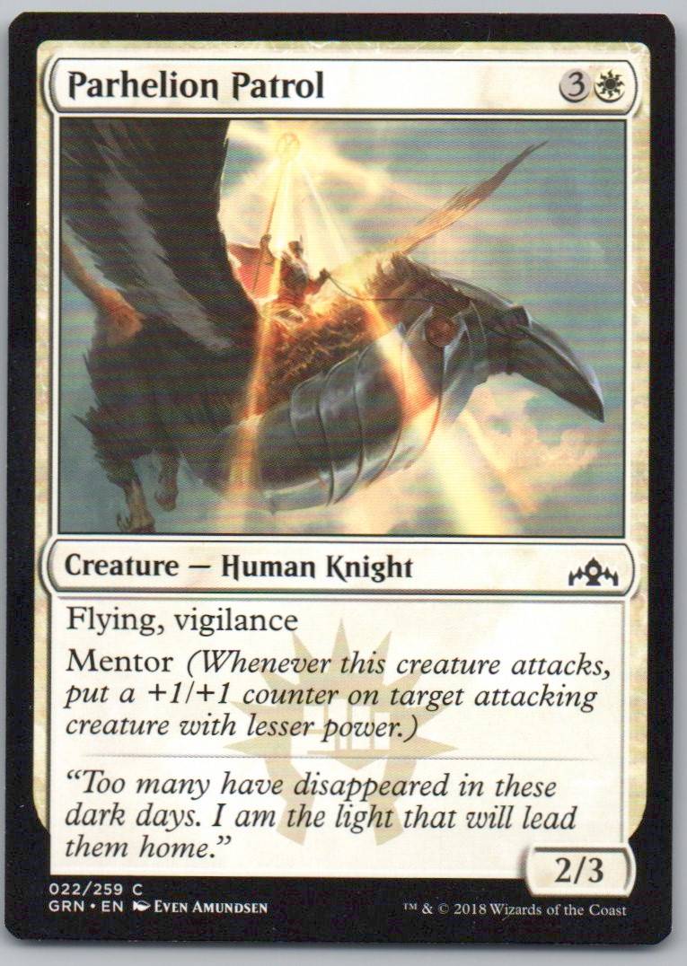 Parhelion Patrol 22 Normal Creature Card - Guilds of Ravnica