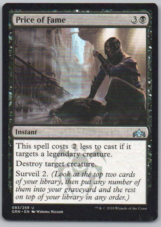 Price of Fame 83 Normal Instant Card - Guilds of Ravnica