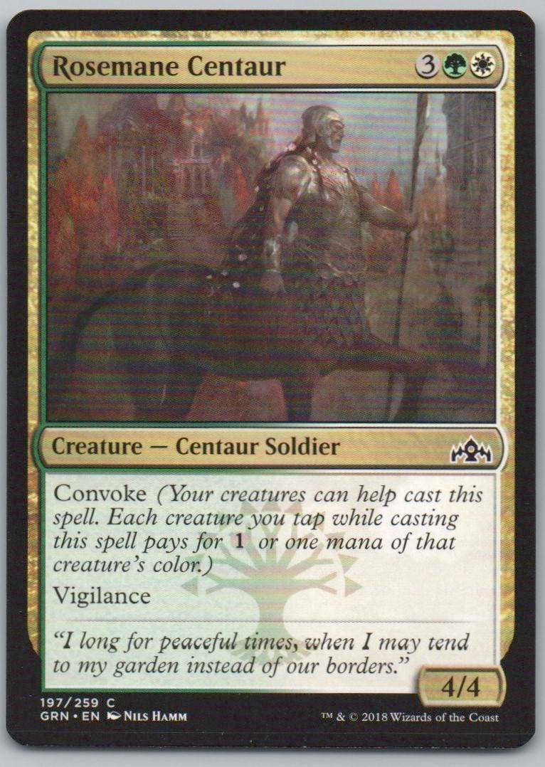 Rosemane Centaur 197 Normal Creature Card - Guilds of Ravnica