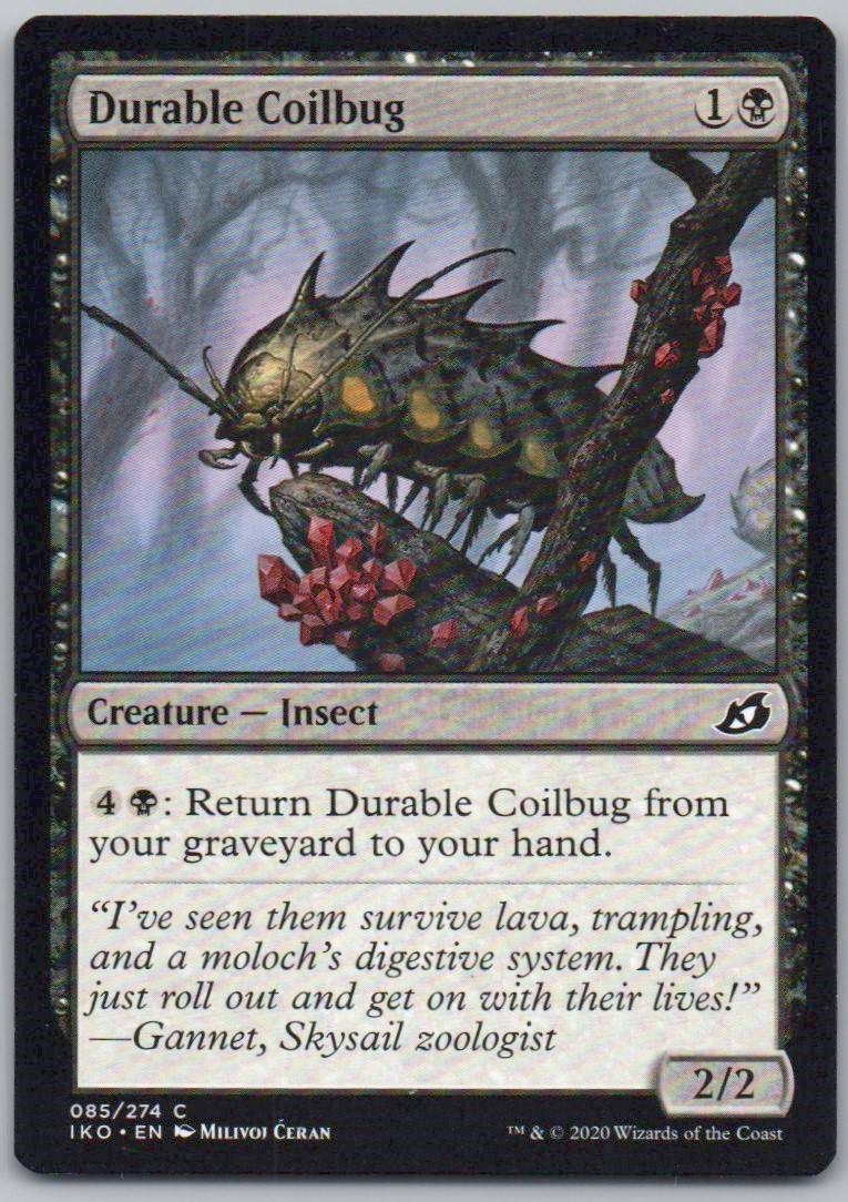 Durable Coilbug 85 0 Creature Card - Ikoria: Lair of Behemoths