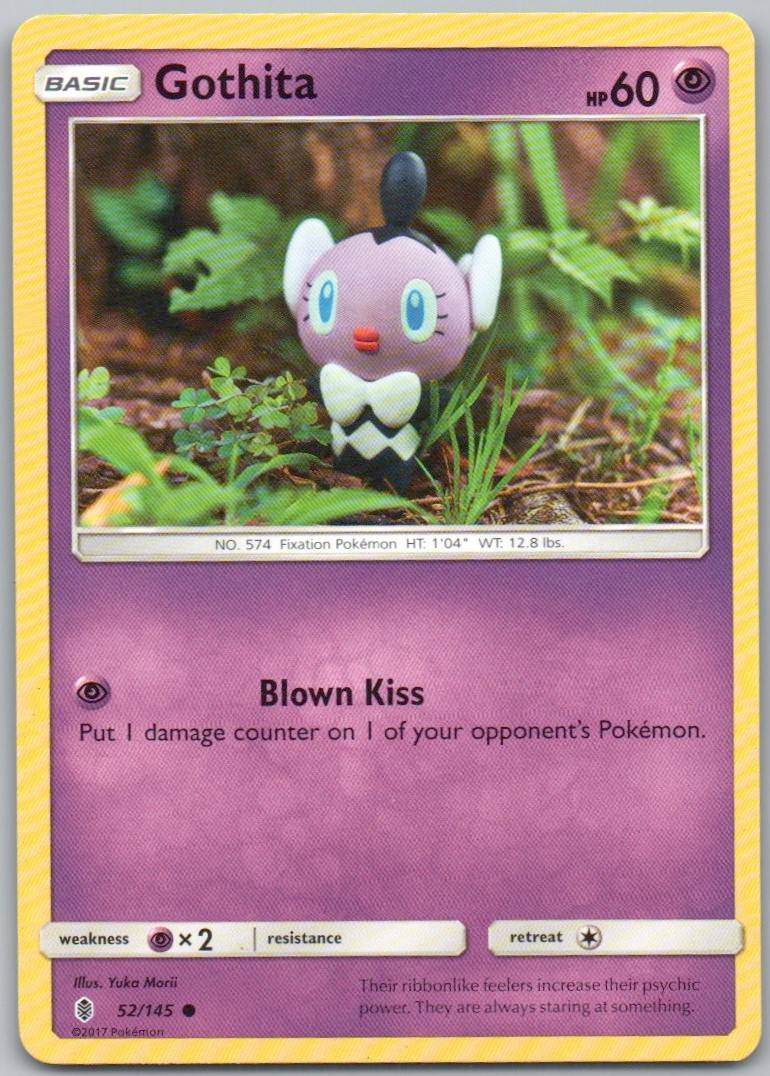 Gothita 52 Normal Psychic Card - Guardians Rising