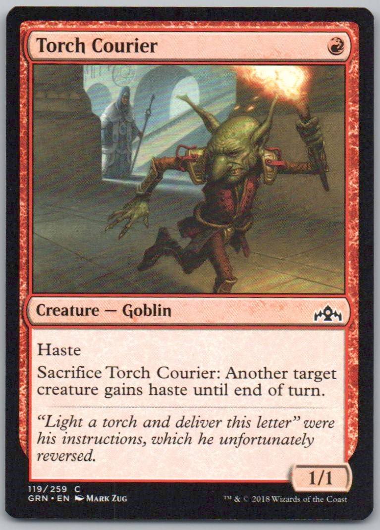 Torch Courier 119 Normal Creature Card - Guilds of Ravnica