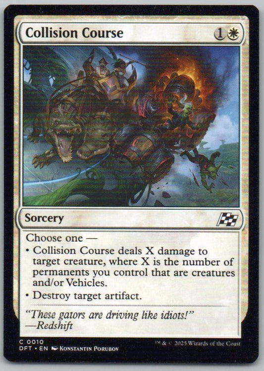 Collision Course 10 Normal Sorcery Card - Aetherdrift