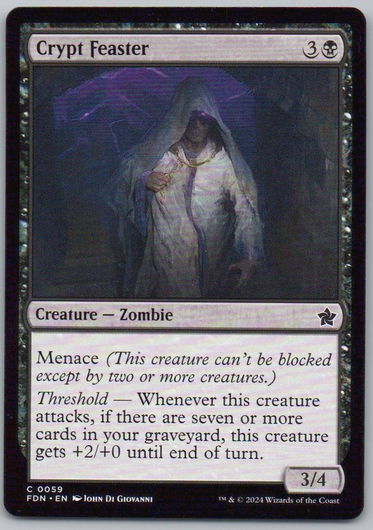 Crypt Feaster 59 Normal Creature Card - Foundations