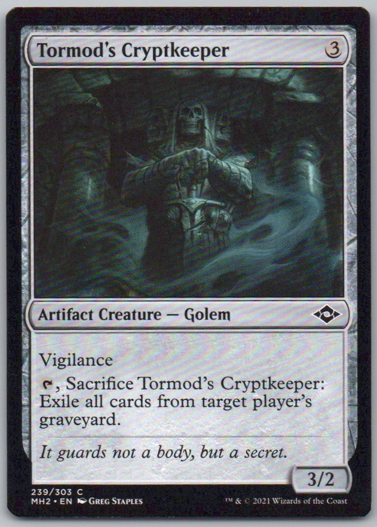Tormod's Cryptkeeper 239 Normal Artifact Card - Modern Horizons 2