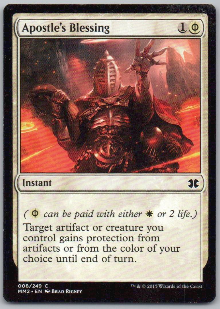 Apostle's Blessing 8 0 Instant Card - Modern Masters 2015