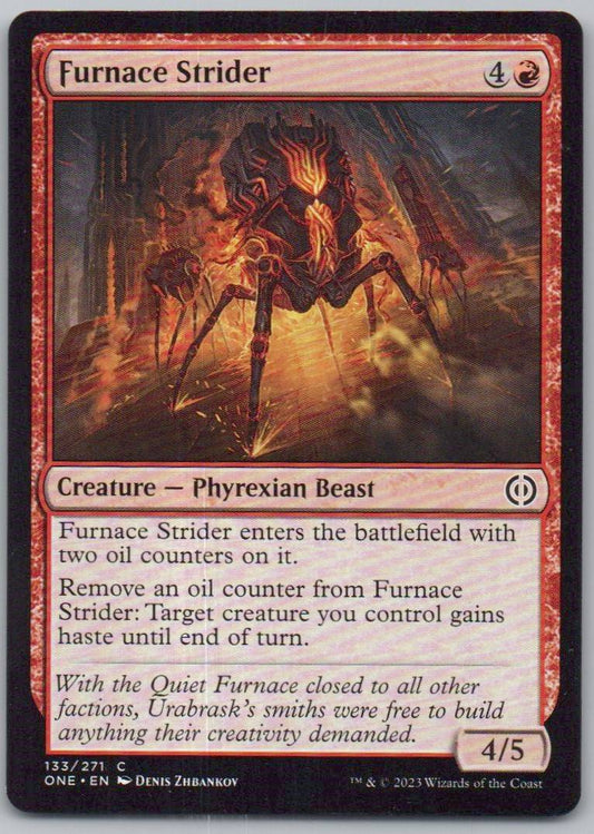 Furnace Strider 133 Normal Creature Card - Phyrexia: All Will Be One