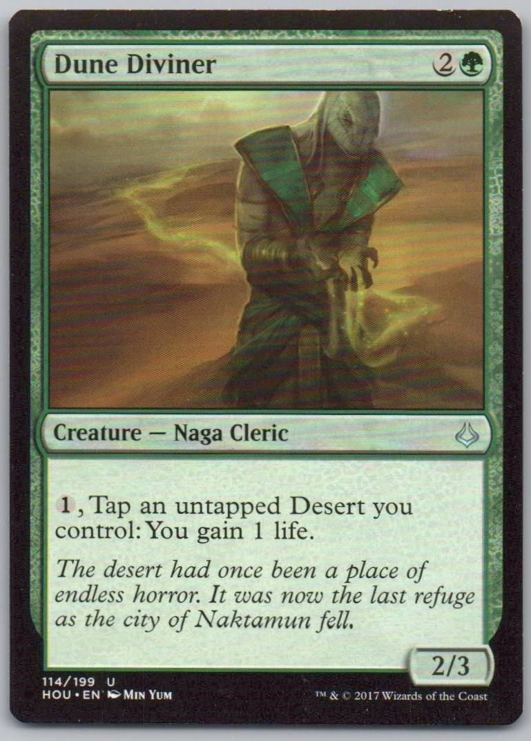 Dune Diviner 114 Normal Creature Card - Hour of Devastation