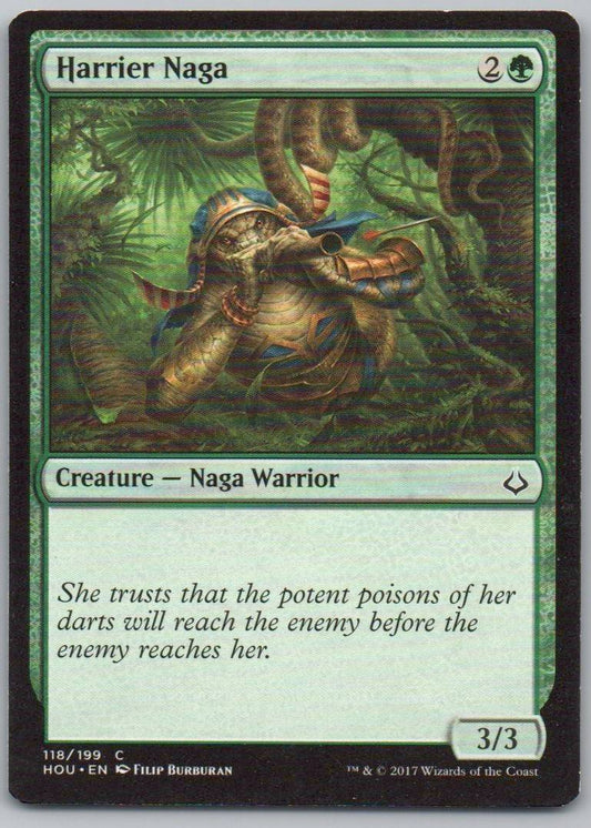Harrier Naga 118 Normal Creature Card - Hour of Devastation
