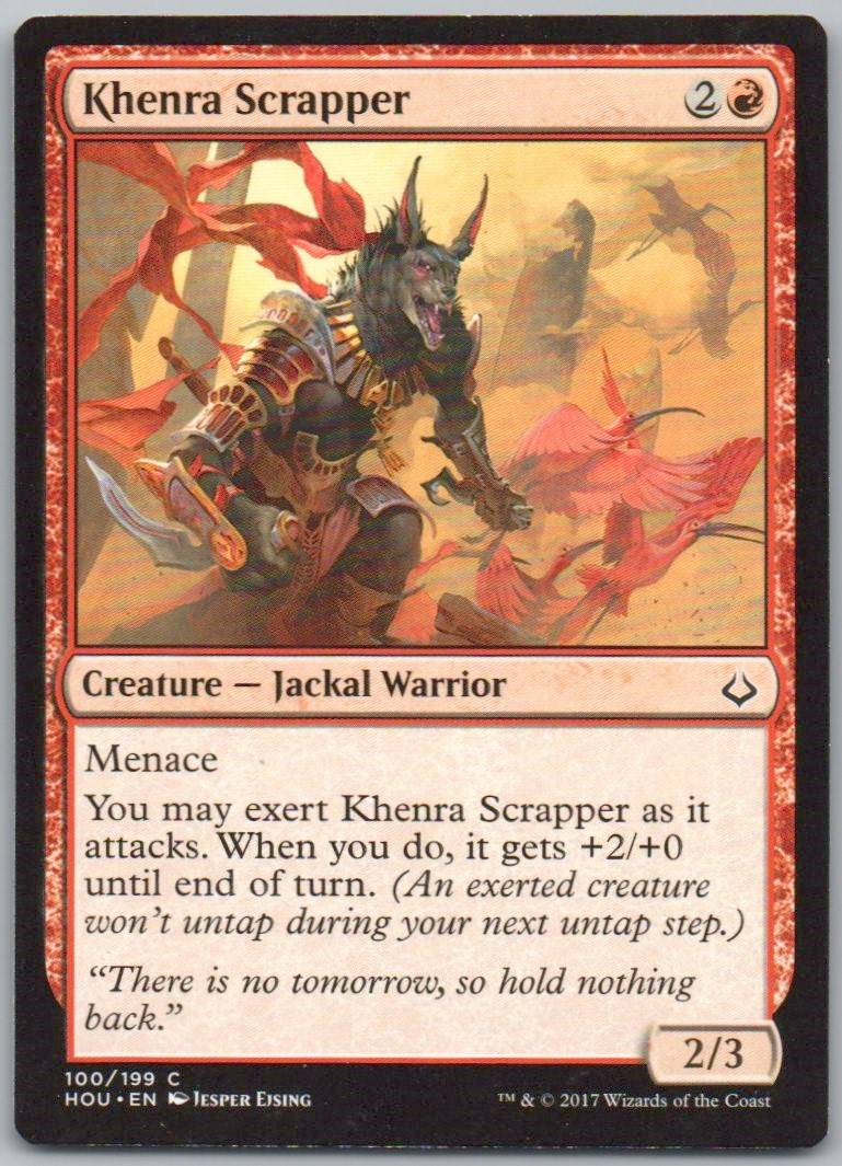 Khenra Scrapper 100 Normal Creature Card - Hour of Devastation