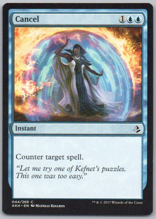 Cancel 44 Normal Instant Card - Amonkhet