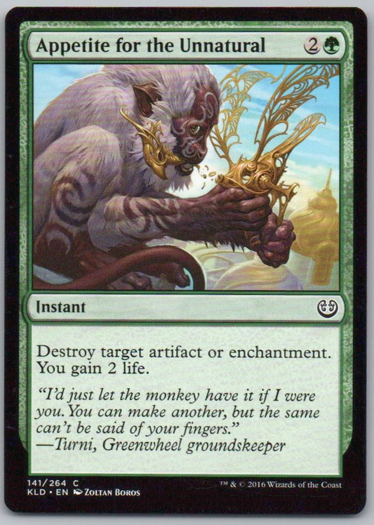 Appetite for the Unnatural 141 Normal Instant Card - Kaladesh