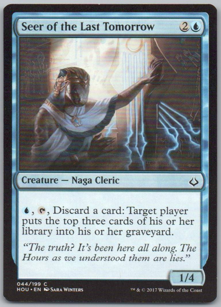 Seer of the Last Tomorrow 44 Normal Creature Card - Hour of Devastation